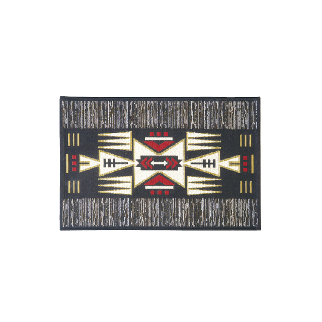 POST GENERAL TO-GO MAT TRIBE BLACK